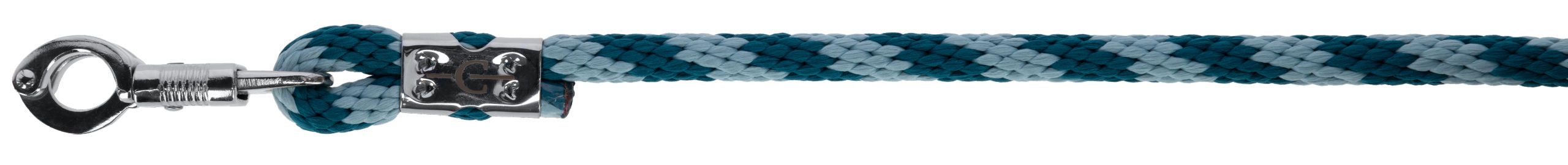 rope, leash, braided, polypropylene, metal clip