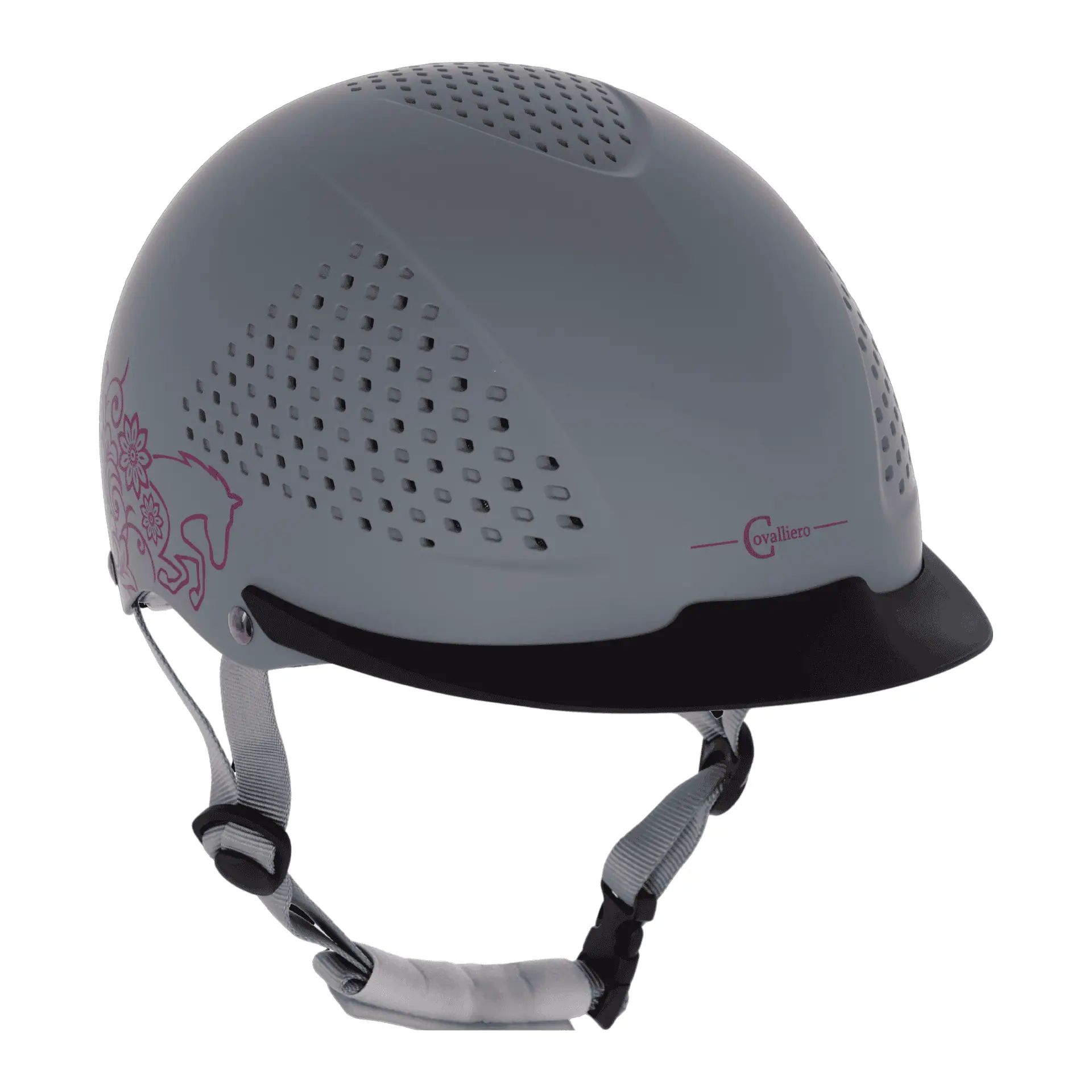 Covalliero Kids Riding Helmet Beauty 2.0 with Disc System, side view