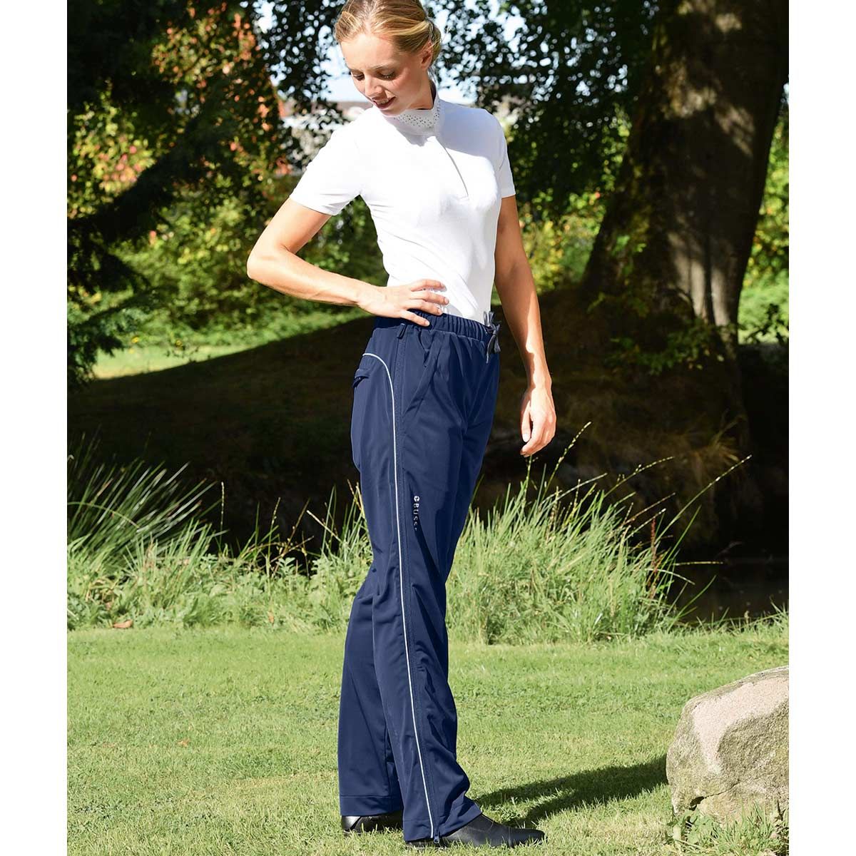 BUSSE Sovrapantaloni AMITY, protezione per pantaloni da equitazione, in uso