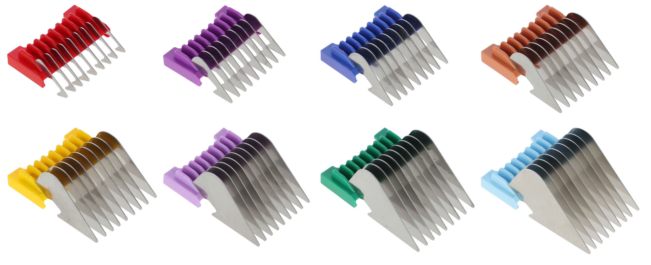 scissors, multi-color, stainless steel, colorful comb, assorted blades