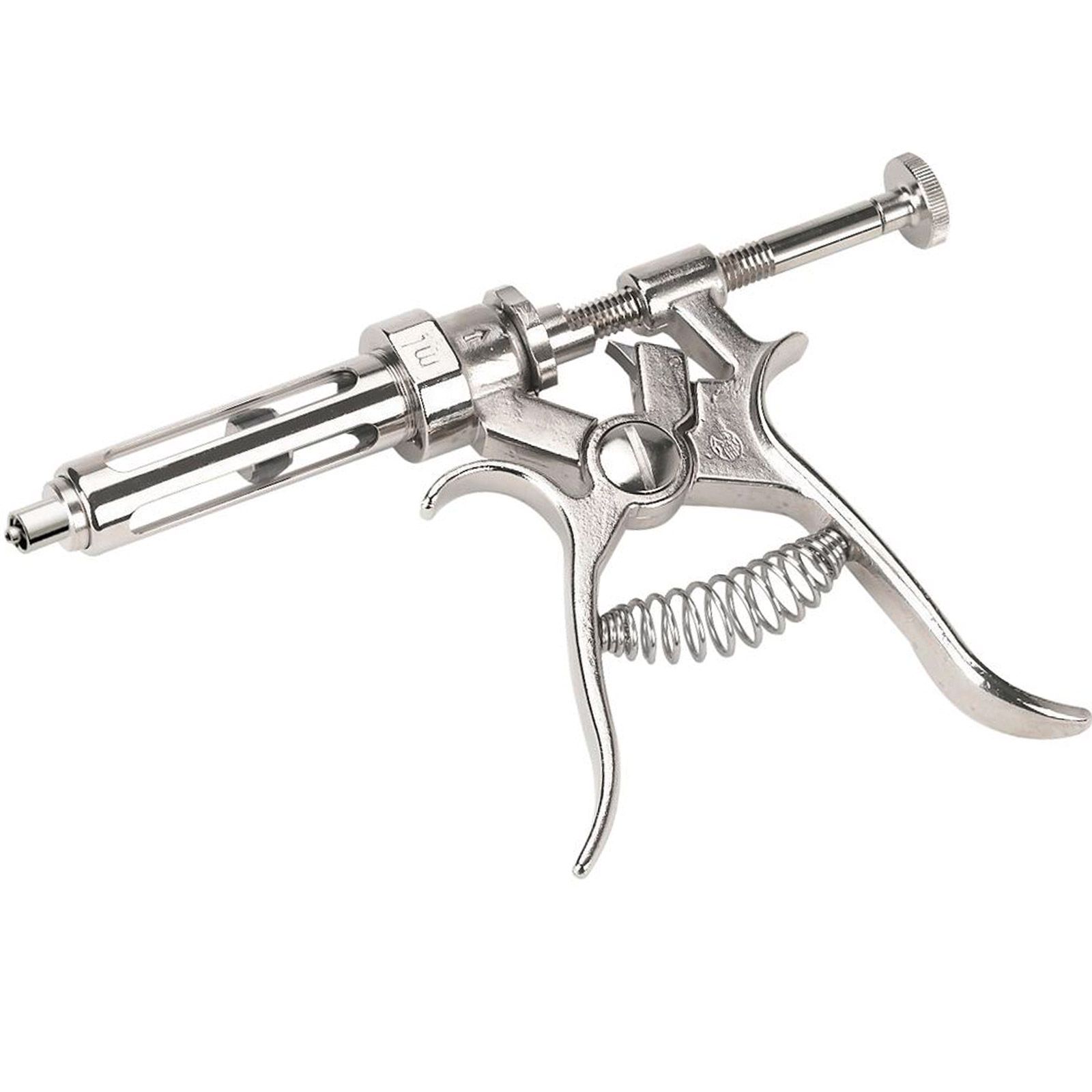 Seringue doseuse HSW ROUX-REVOLVER pour vaccinations en série, Luer-Lock 50 ml/1,0-5,0 ml