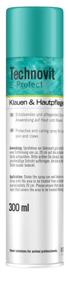 Kerbl Technovit-2-Protect Spray per unghioni, 300 ml