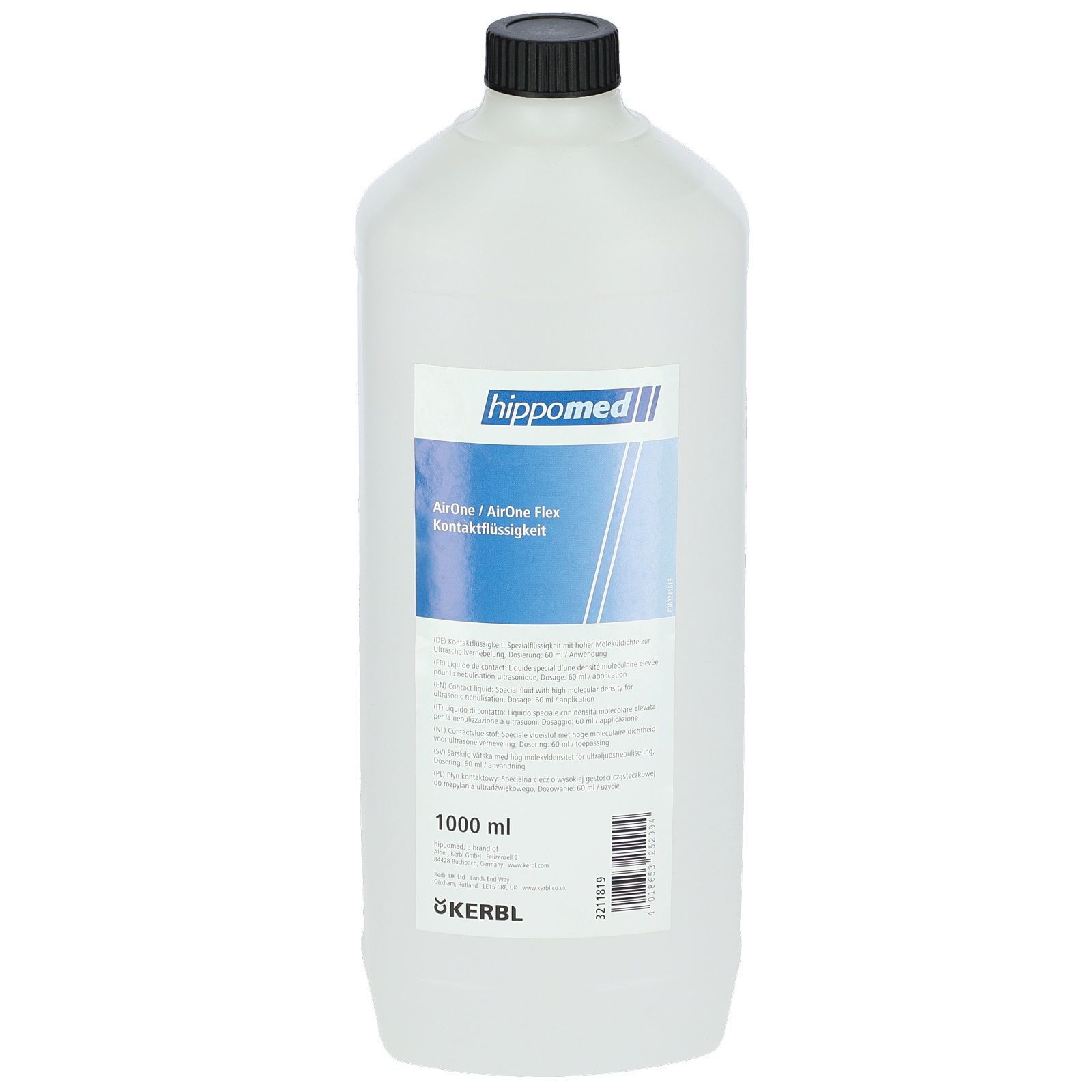Liquido di contatto Hippomed 1 L per inalatore AirOne