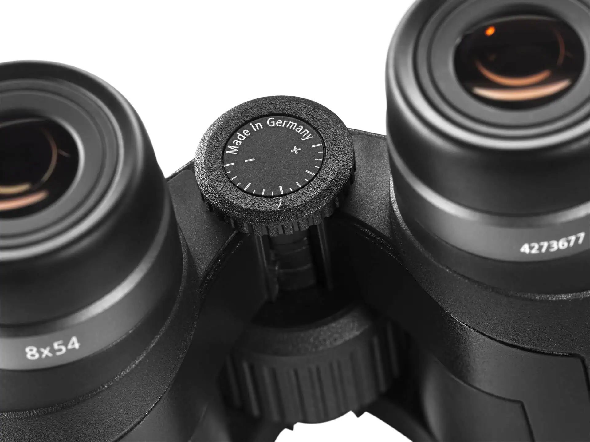 ZEISS Victory HT Fernglas, Jagdfernglas mit 95% Transmission, Detailansicht, Skala