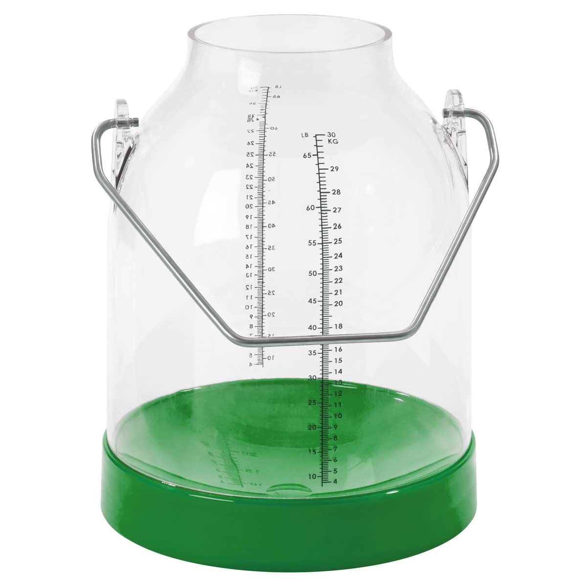 Kerbl műanyag fejővödör 30 liter, fülmagasság 143 mm, zöld