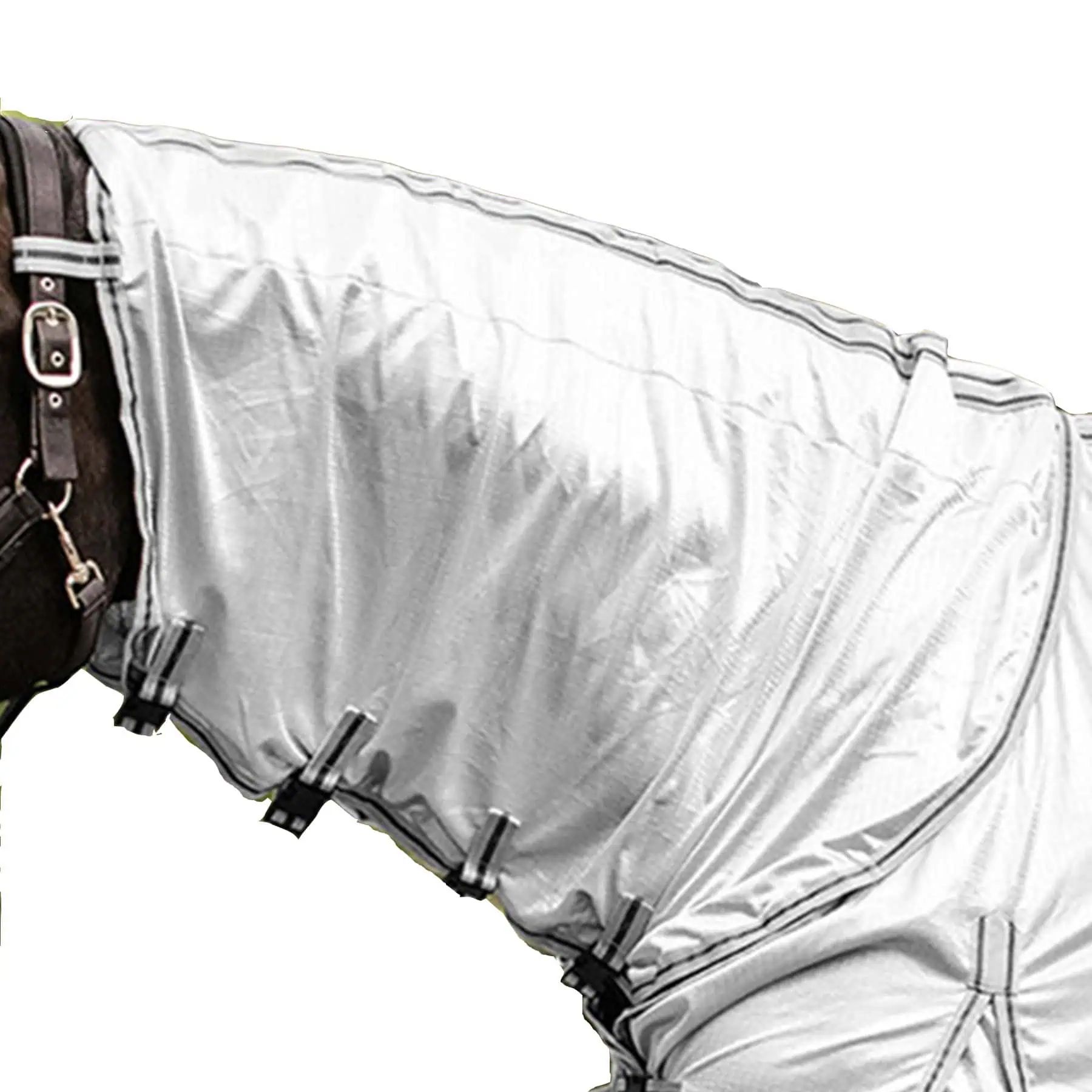 Waldhausen Ekzemer-Fliegendecke Protect, silbergrau/grau, 155 cm