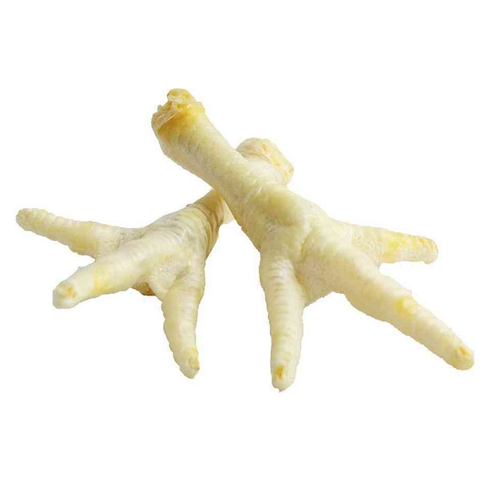 Friandise à mâcher pieds de poulet échaudés blanc 5 kg