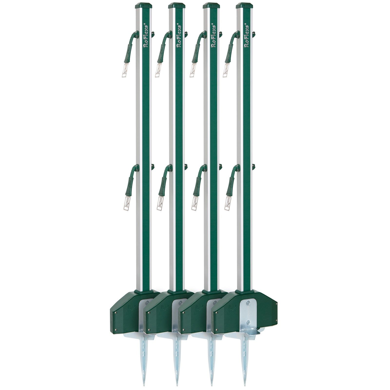 RoFlexs Staket-System Premium 145 Set, mobilt hagstängsel för häst, set