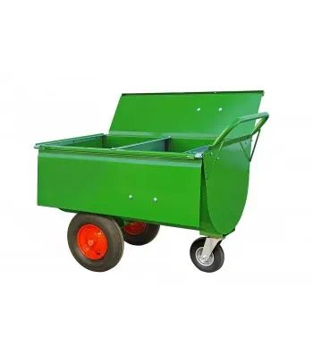 Futterwagen Typ 200 LL mit Trennwand, Deckelund Mineralbehälter