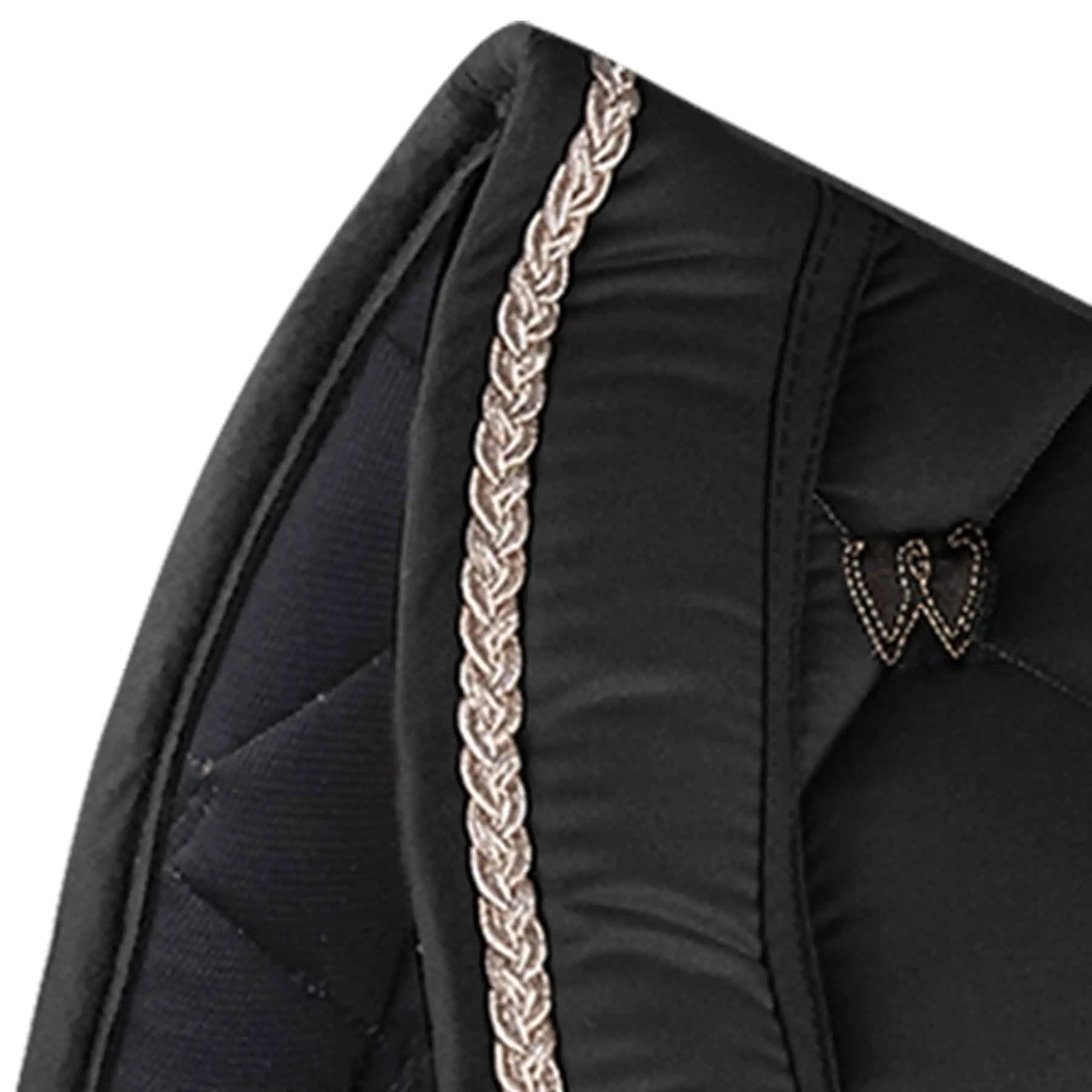 Valencia Saddle Pad black/rose gold VSS