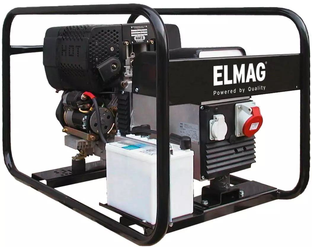 Groupe électrogène Elmag SED 7000WDE-AVR