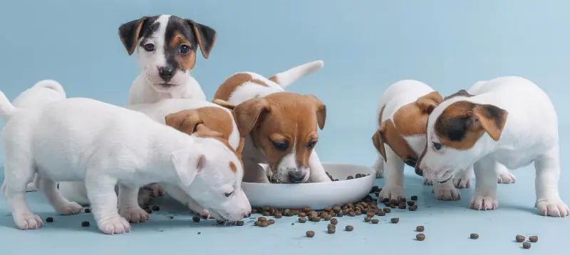 Nourriture pour chiot