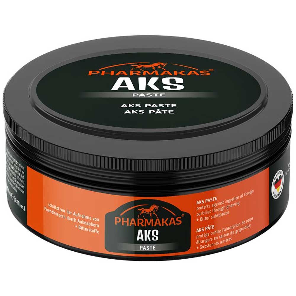 Pharmakas AKS pastă protecție împotriva mușcatului pentru cai, 200 ml, ambalaj