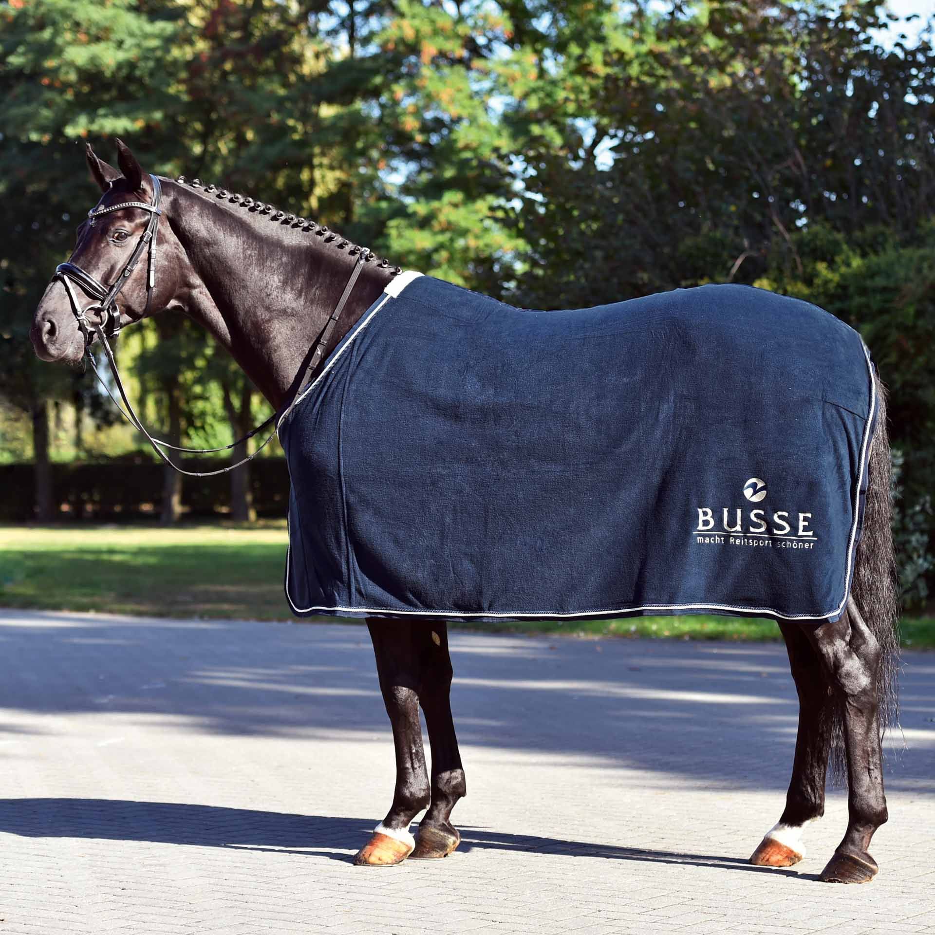 BUSSE Abschwitzdecke PREMIUM navy, 155 cm