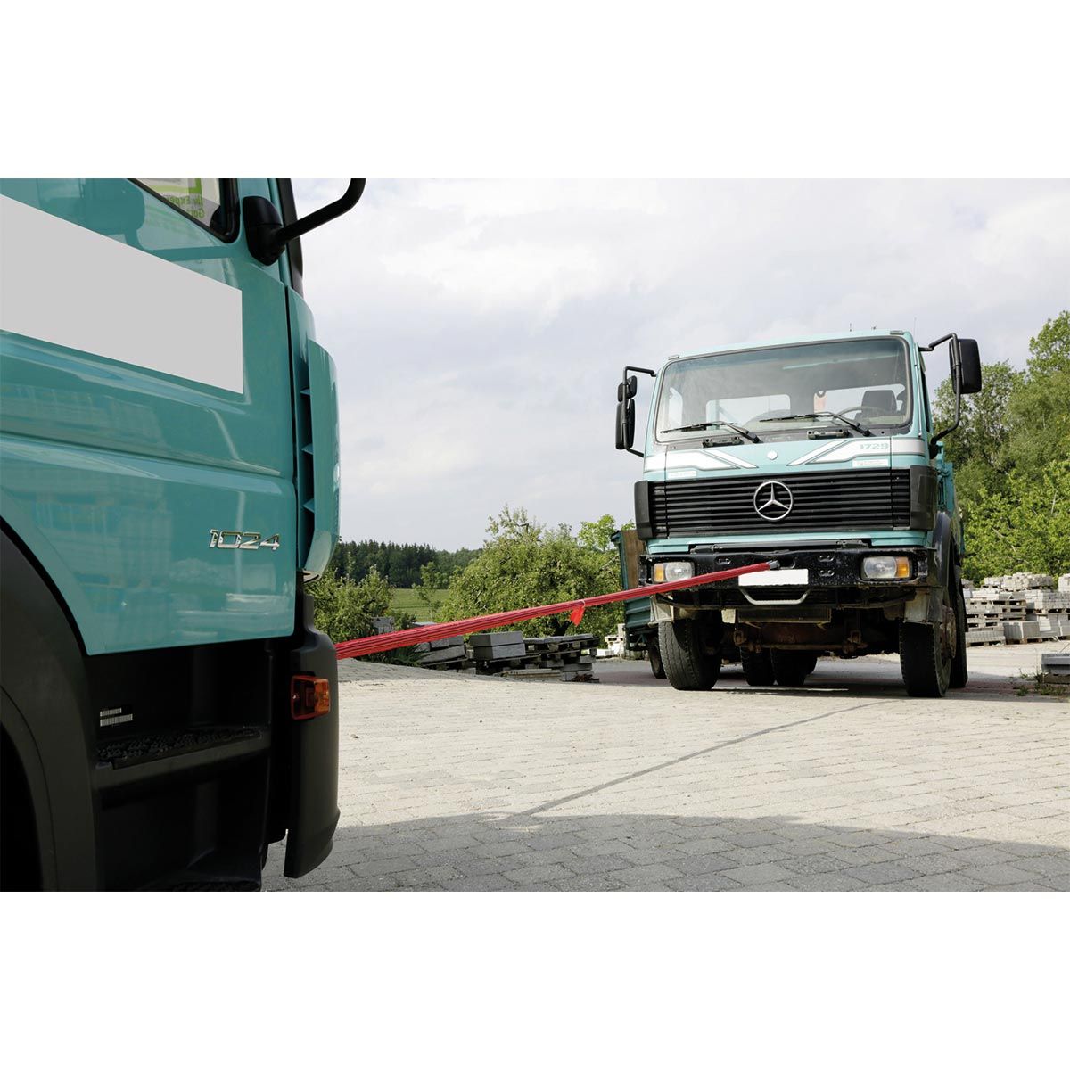 Braca da traino Kerbl per camion, trattori e mezzi pesanti