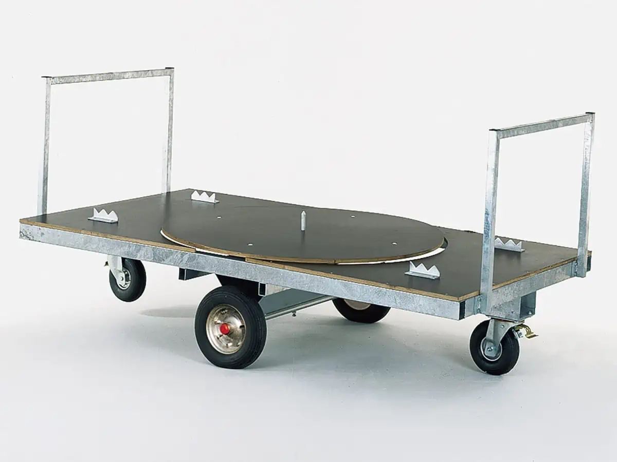 Growi Ballenwagen Kombi-Jumbo, verstärkte Bereifung, bis 800 kg