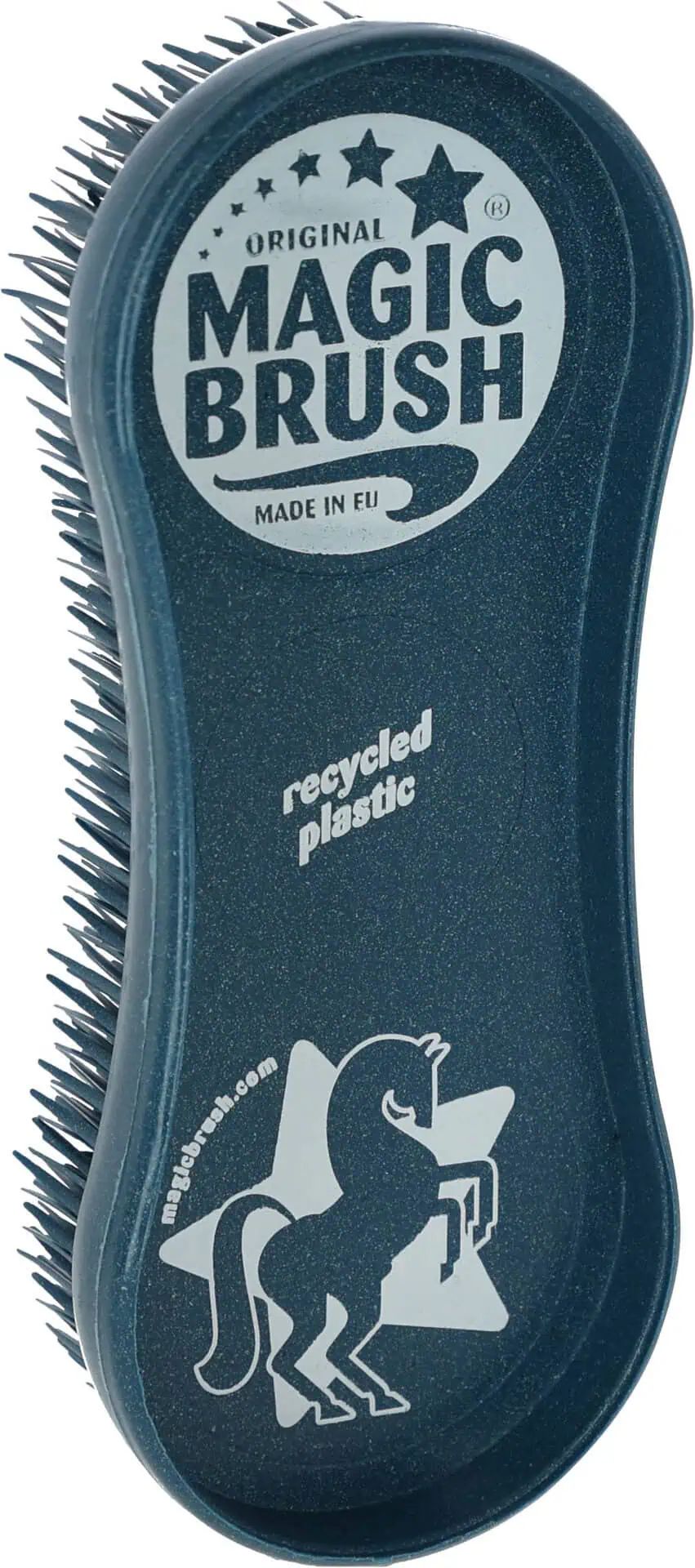 Set de brosses MagicBrush CornFlowers recyclé, 3 pièces, détail, logo