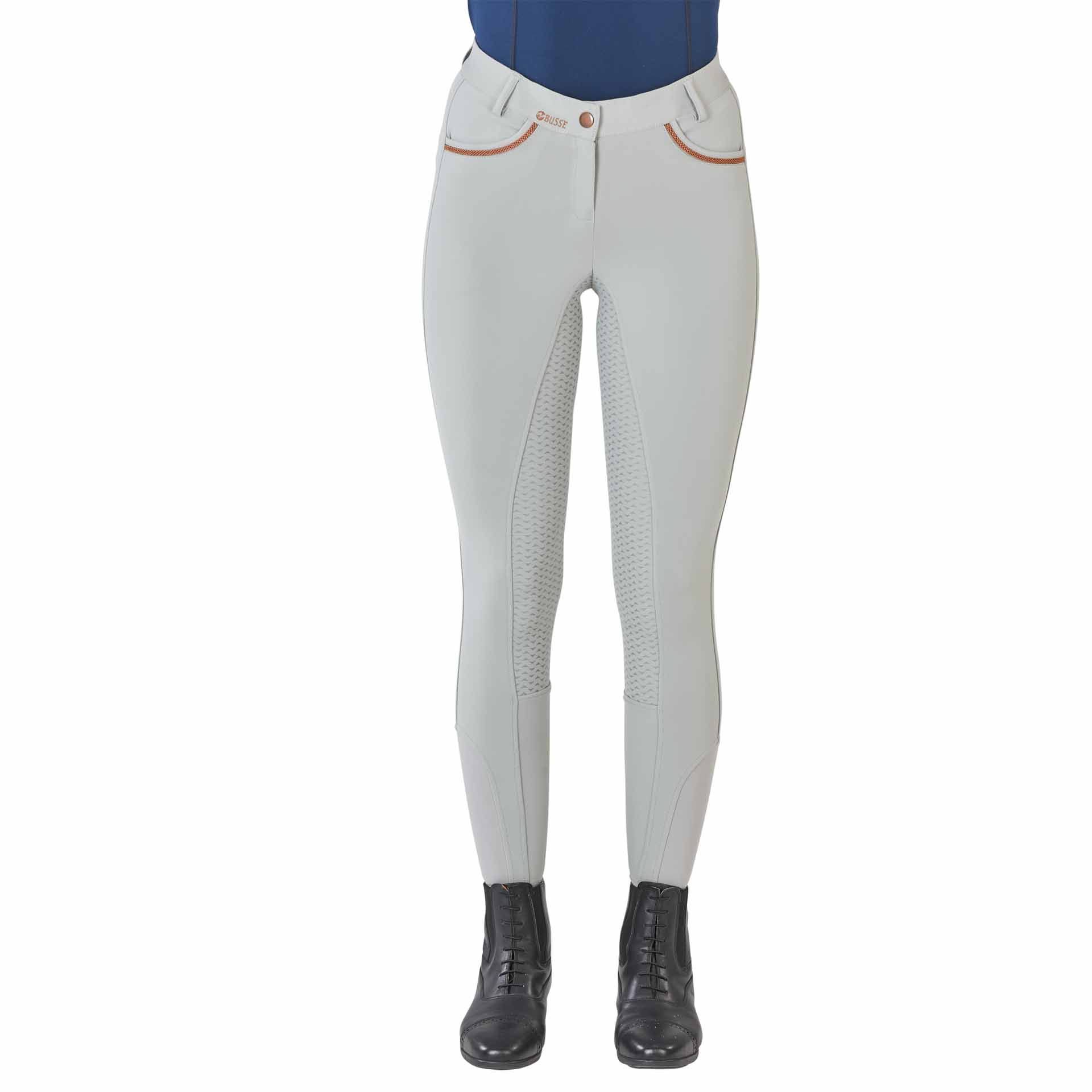 Pantalon d'équitation BUSSE MALIKA Femme, Fond Intégral Silicone