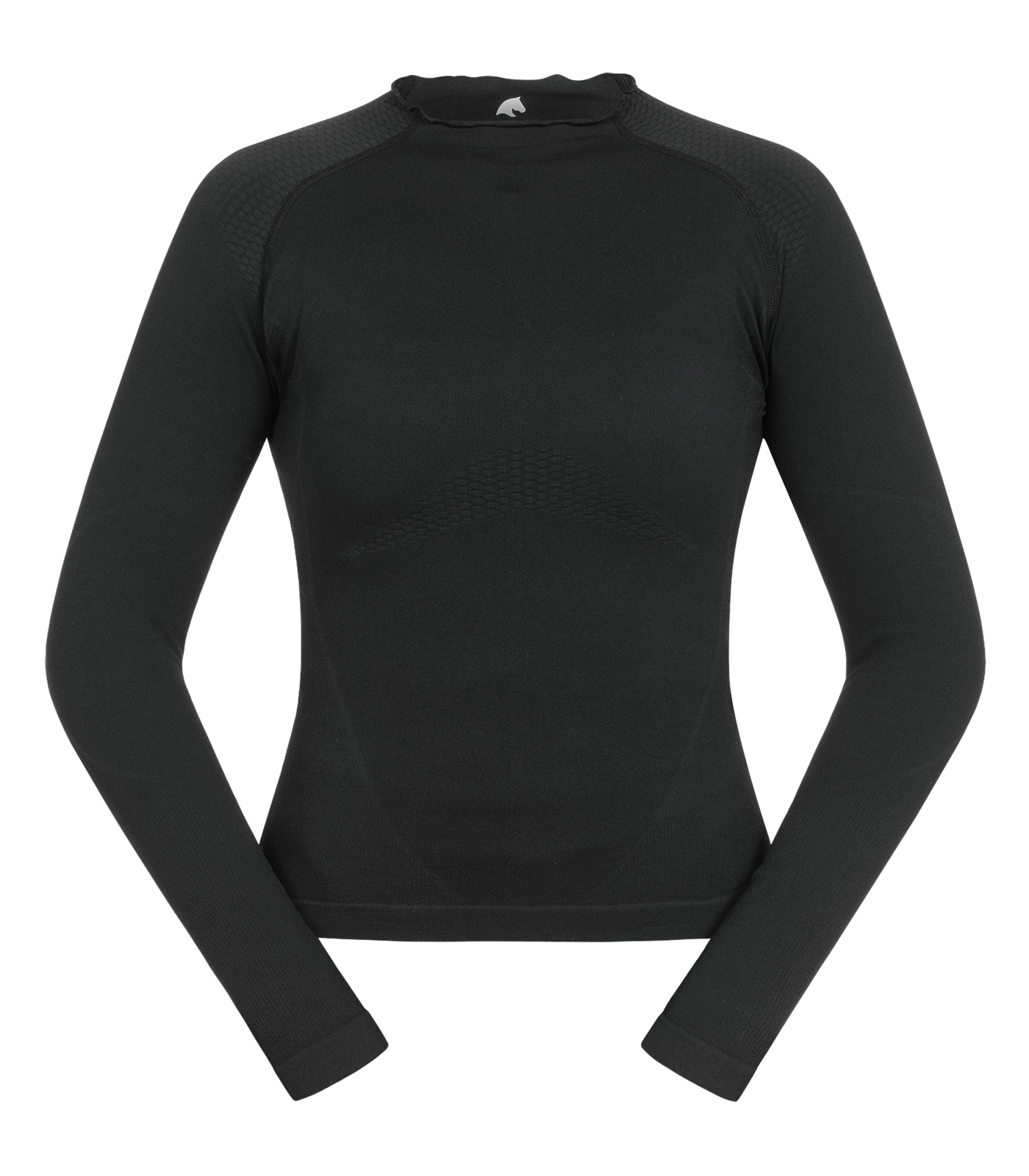 ELT 3D-knit functional shirt Richmond long-sleeved, black, 92% polyamide