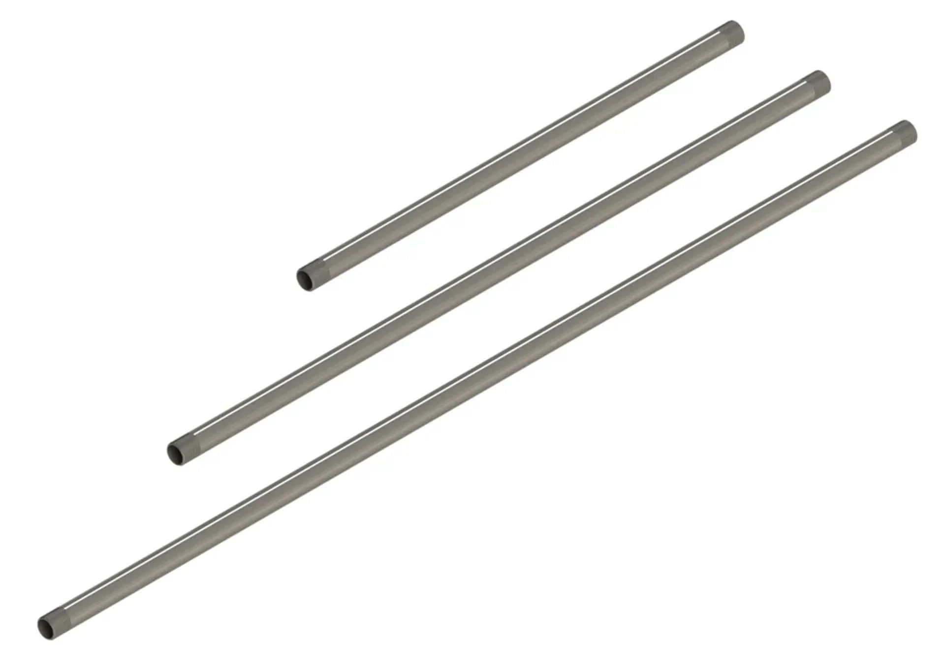Kerbl Tubo di collegamento per abbeveratoio, acciaio inox, dritto