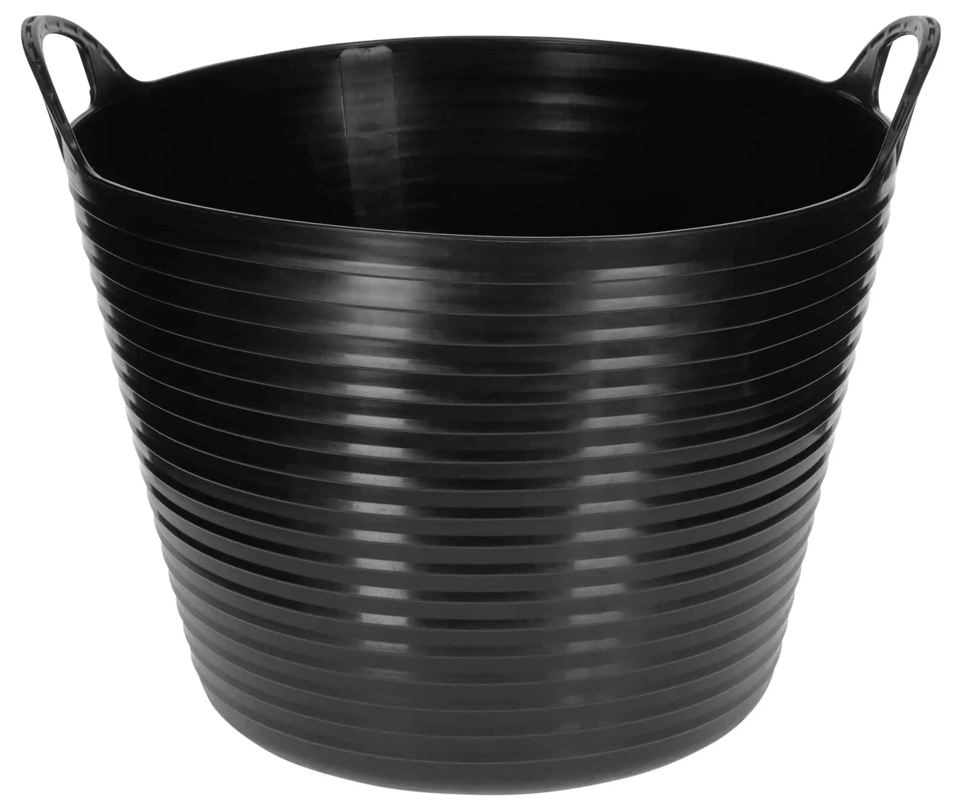 Kerbl Jgheab flexibil FlexBag, 12 L, negru, din plastic rezistent