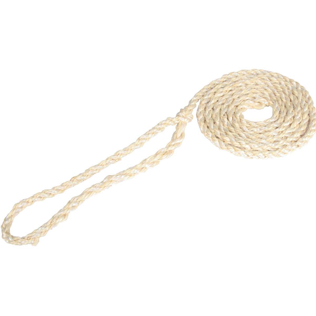 Corde de transport pour bétail Kerbl, 320 cm, 12 mm, sisal-PP, avec petite boucle