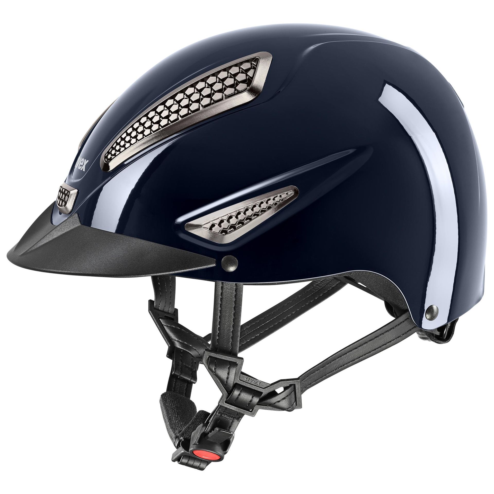 uvex Reithelm perfexxion III shiny, Sicherheit & Stil im Klavierlack-Look