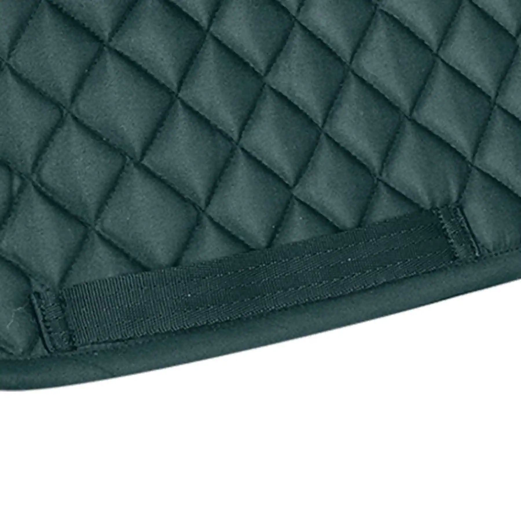 Chabraque Waldhausen Felix vert sapin, tapis de selle absorbant les chocs, Pony