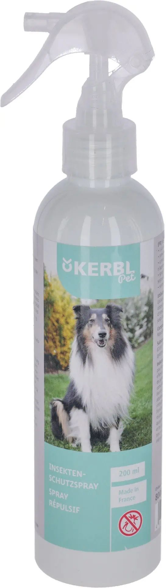 Kerbl Pet Insektenschutzspray Himbeerduft für Hunde, 200 ml