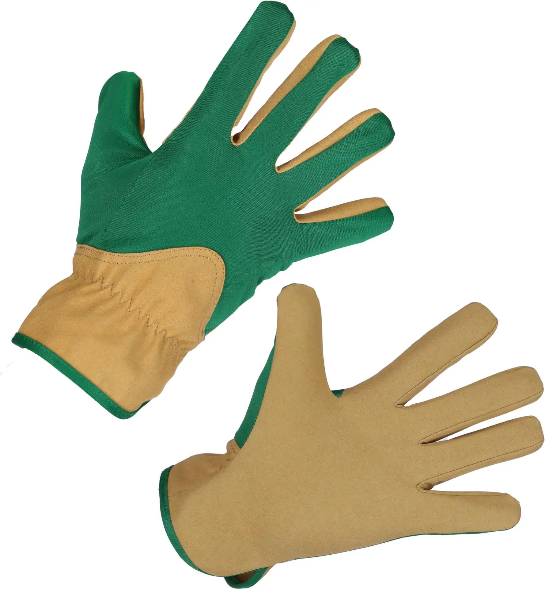 Gartenhandschuh Gardener Gr. 8 grün-braun