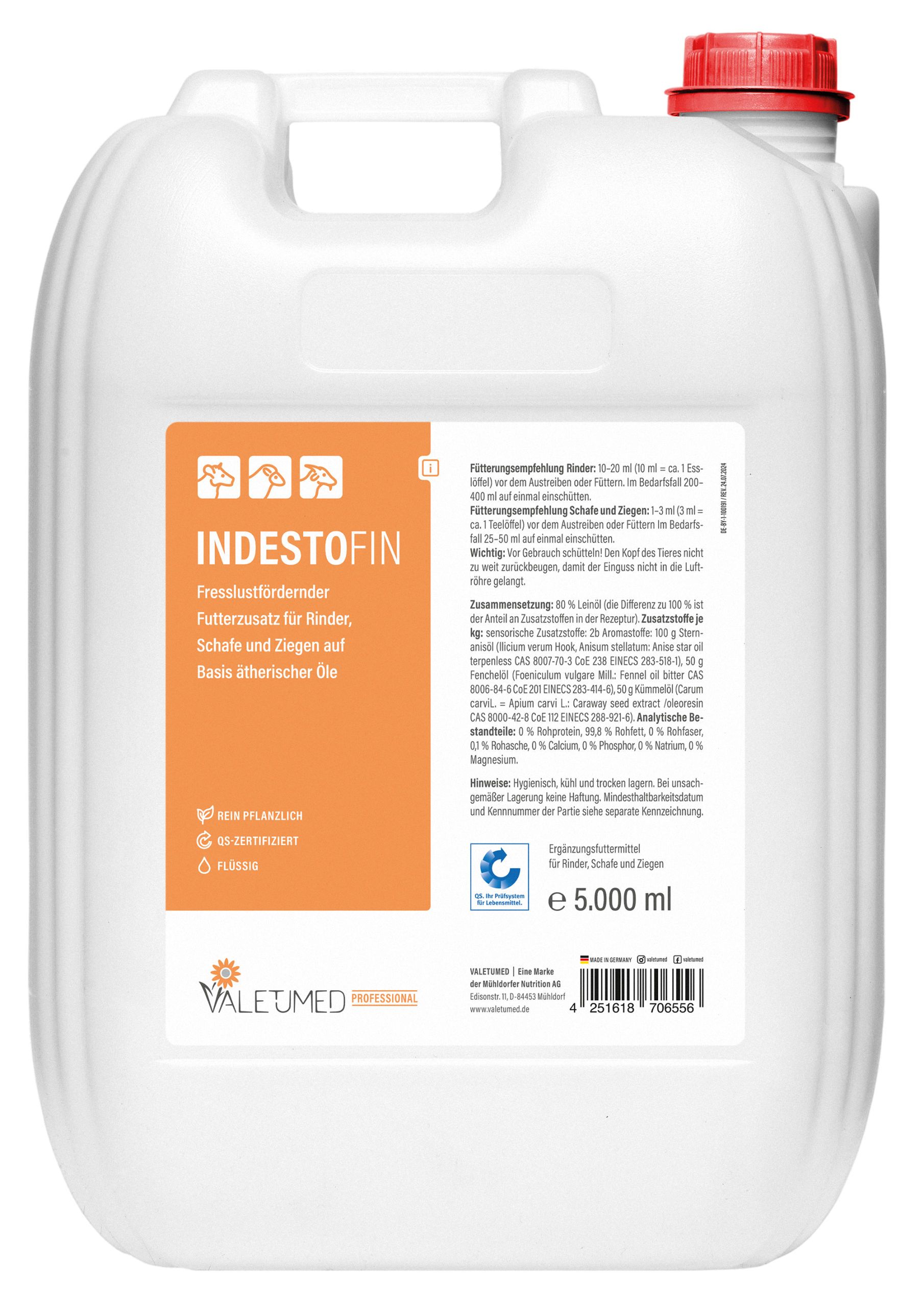 Indestofin Pro Verdauungsöl für Rinder