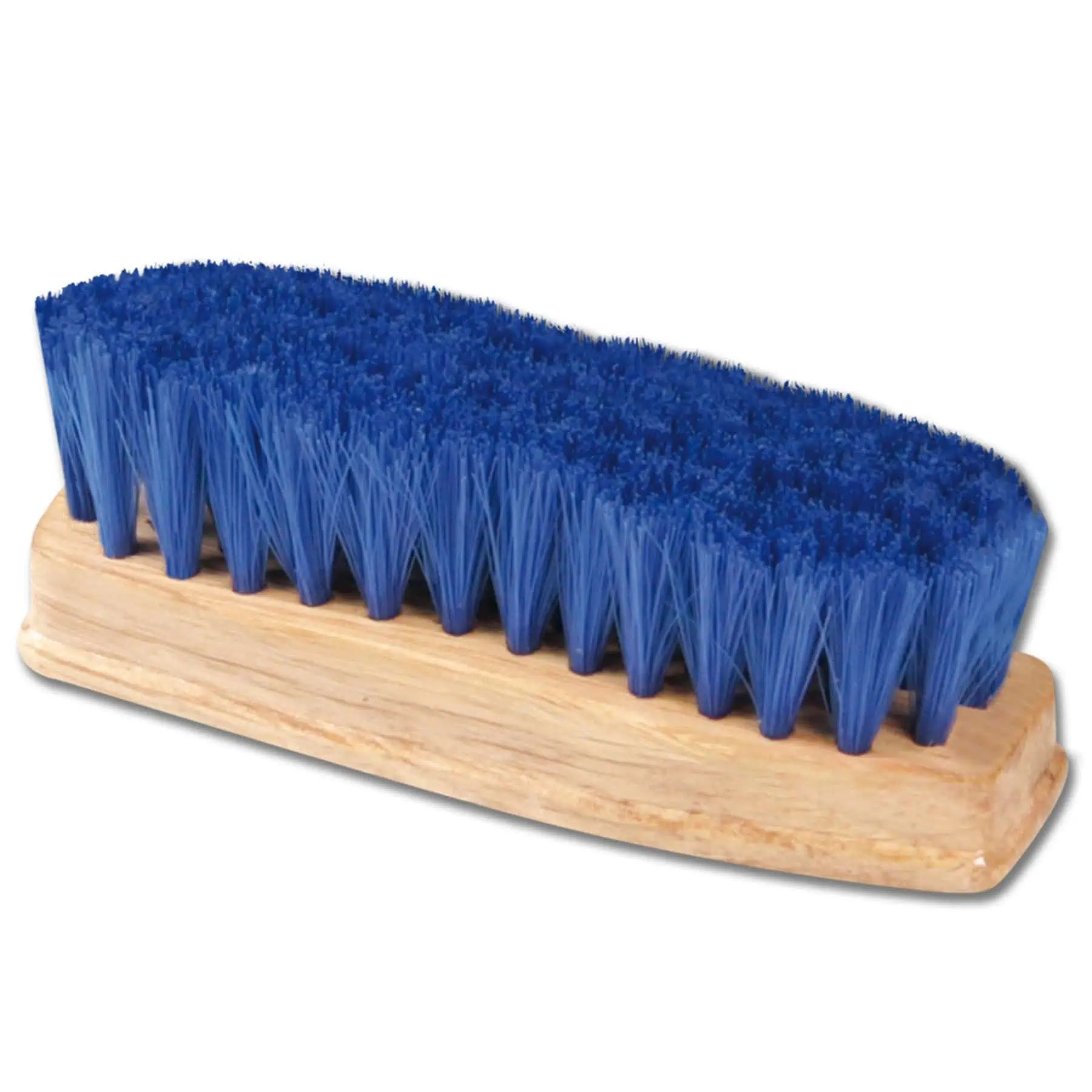 Waldhausen Hufbürste Colorcare, blau, Hufpflege mit Naturholzrücken