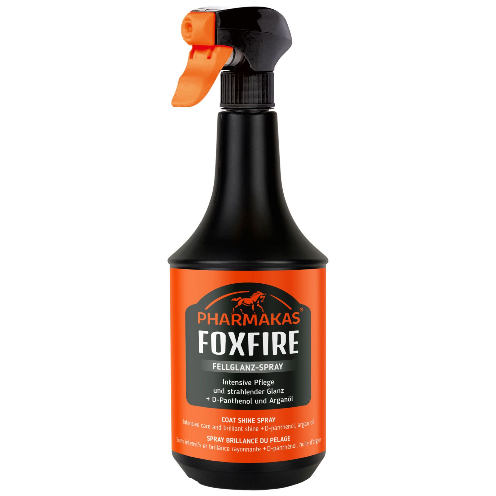PHARMAKAS HORSE fitform FOXFIRE Fellglanz Sprühpflege 1 L
