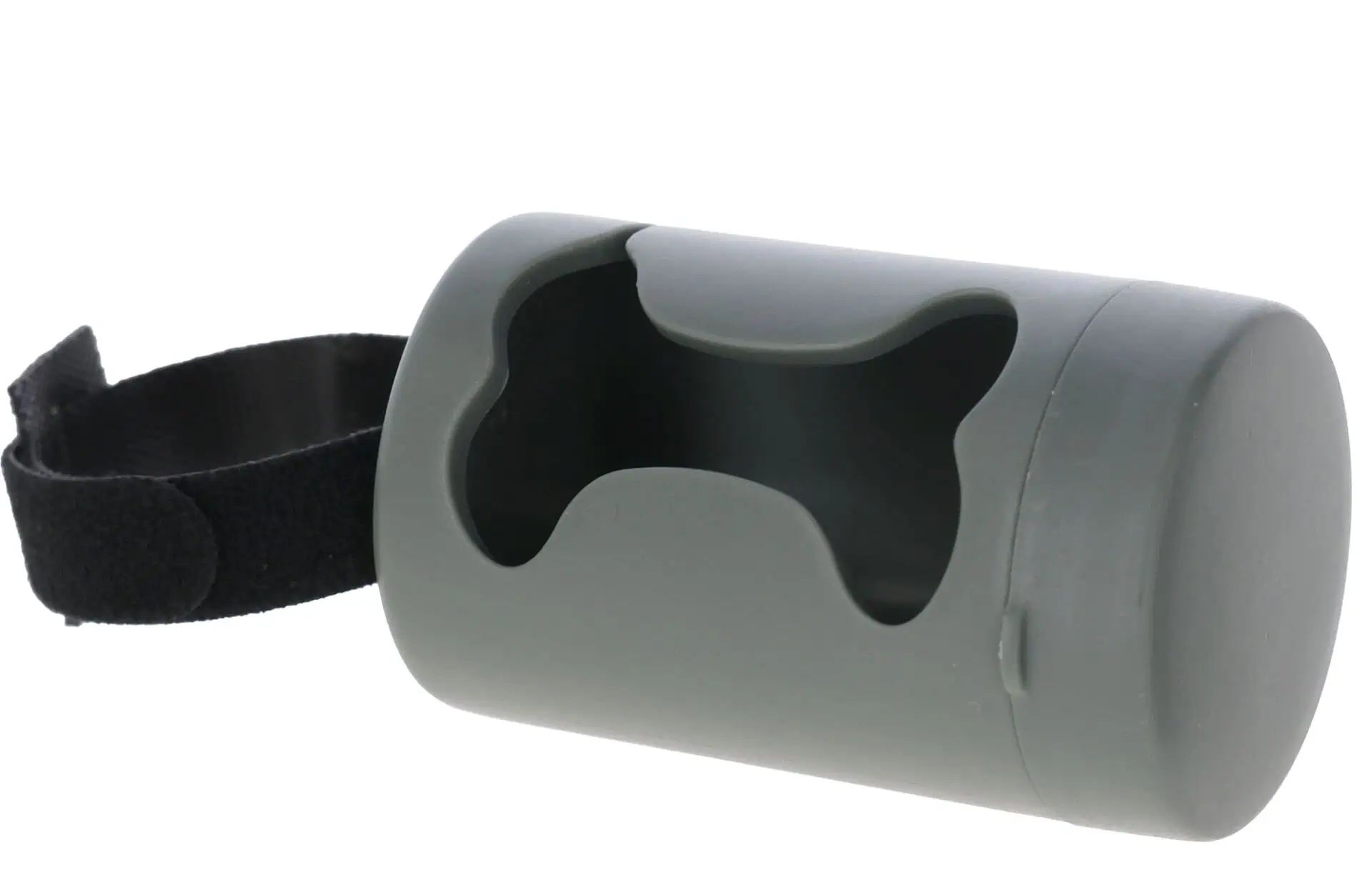 Kerbl Pet Dog Poop Bag Dispenser with Velcro Strap, 15 Bags