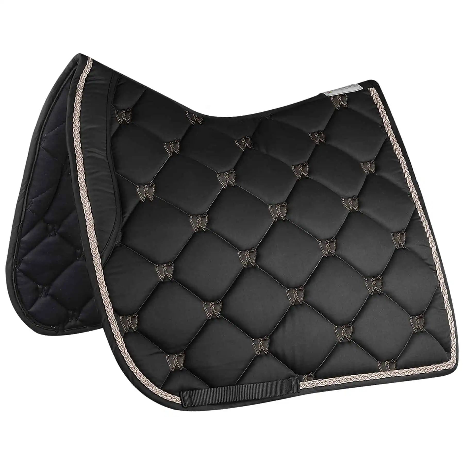 Valencia Saddle Pad black/rose gold VSS