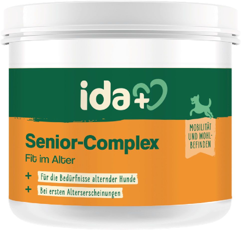 senior complex, dog supplement, joint health, pets, tablet container