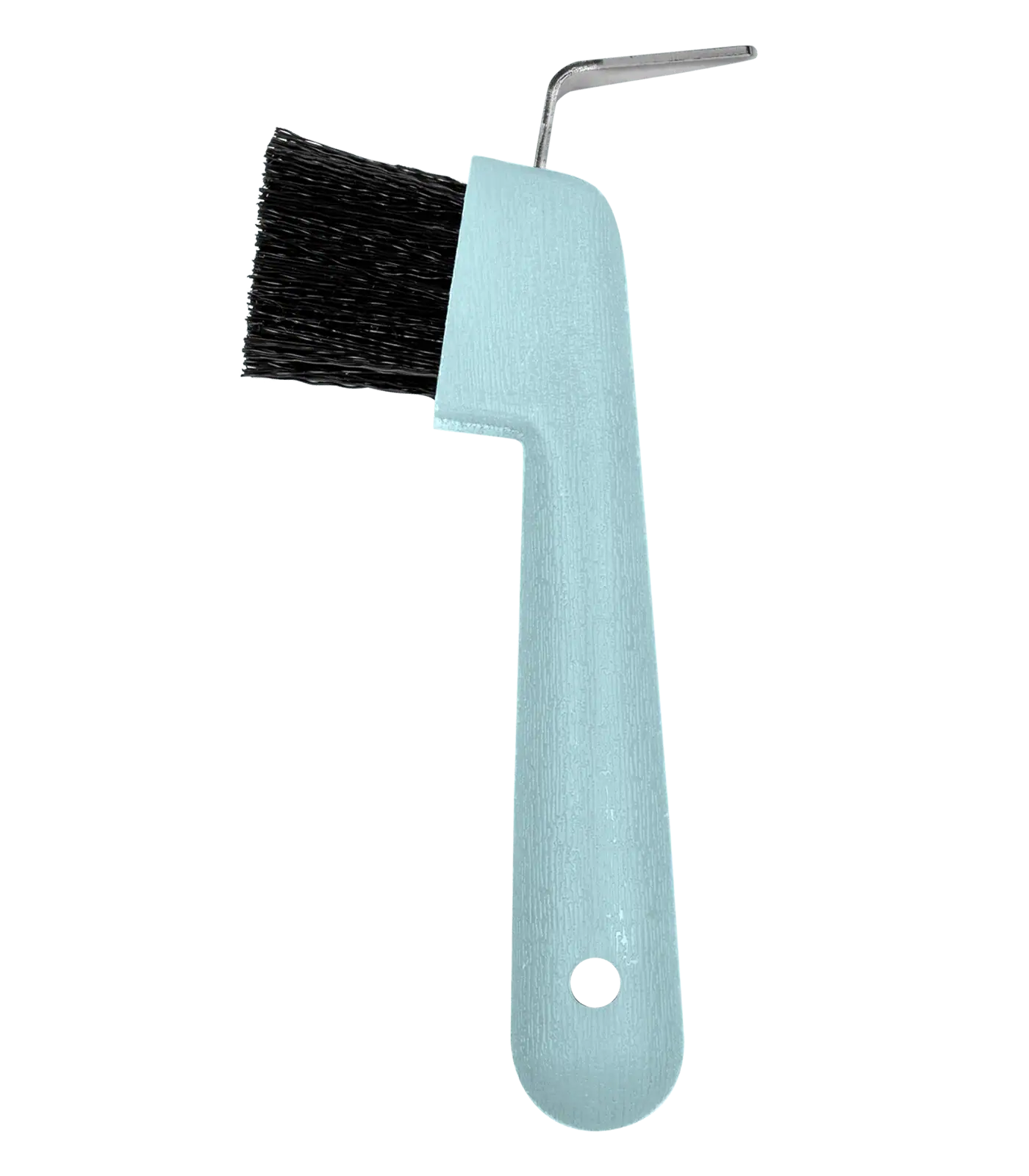 Cure-pied Waldhausen avec brosse, robuste, pour chevaux, turquoise