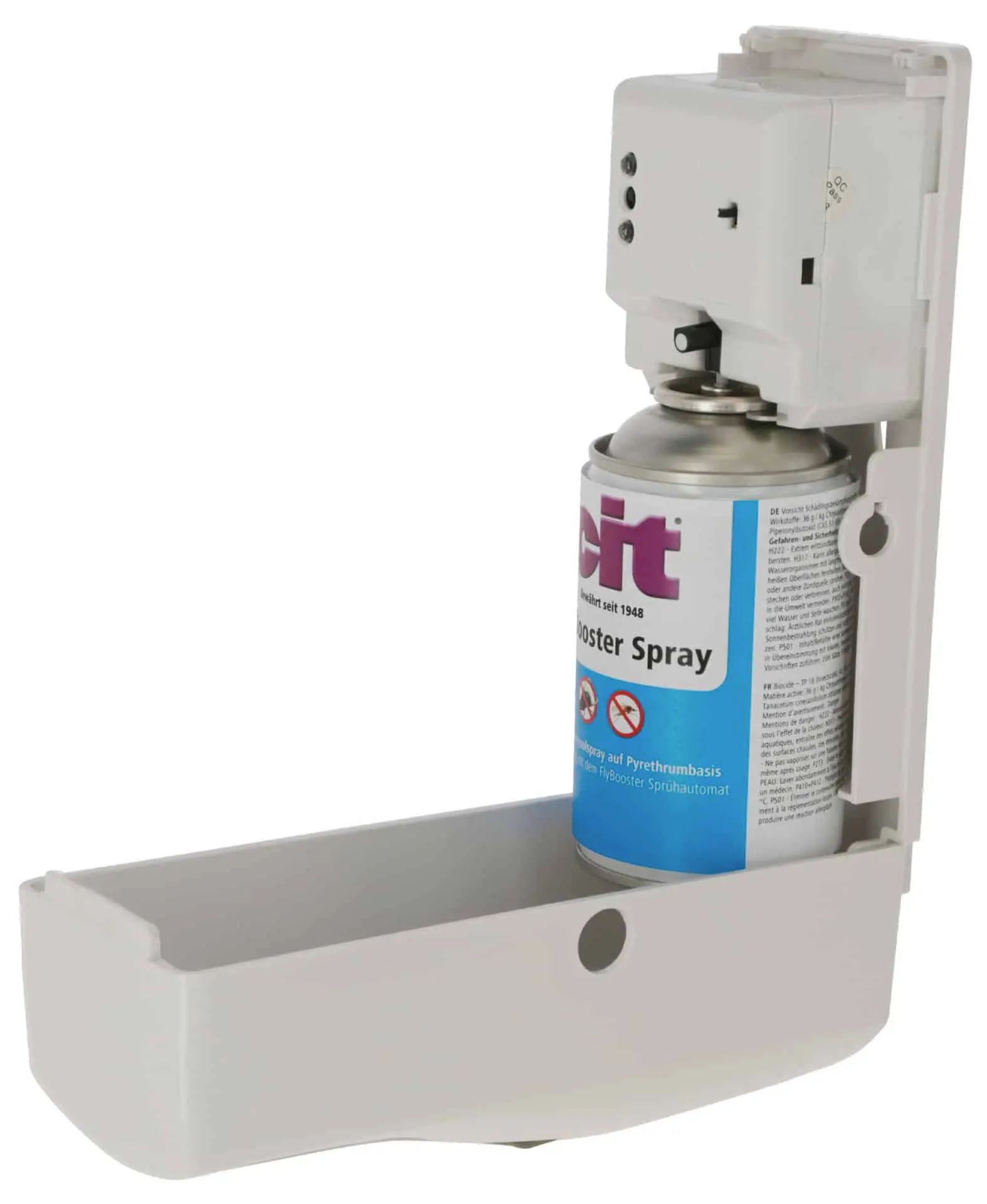 Cit FlyBooster Ricarica Spray Insetticida Contro Mosche & Zanzare, 250 ml, in uso