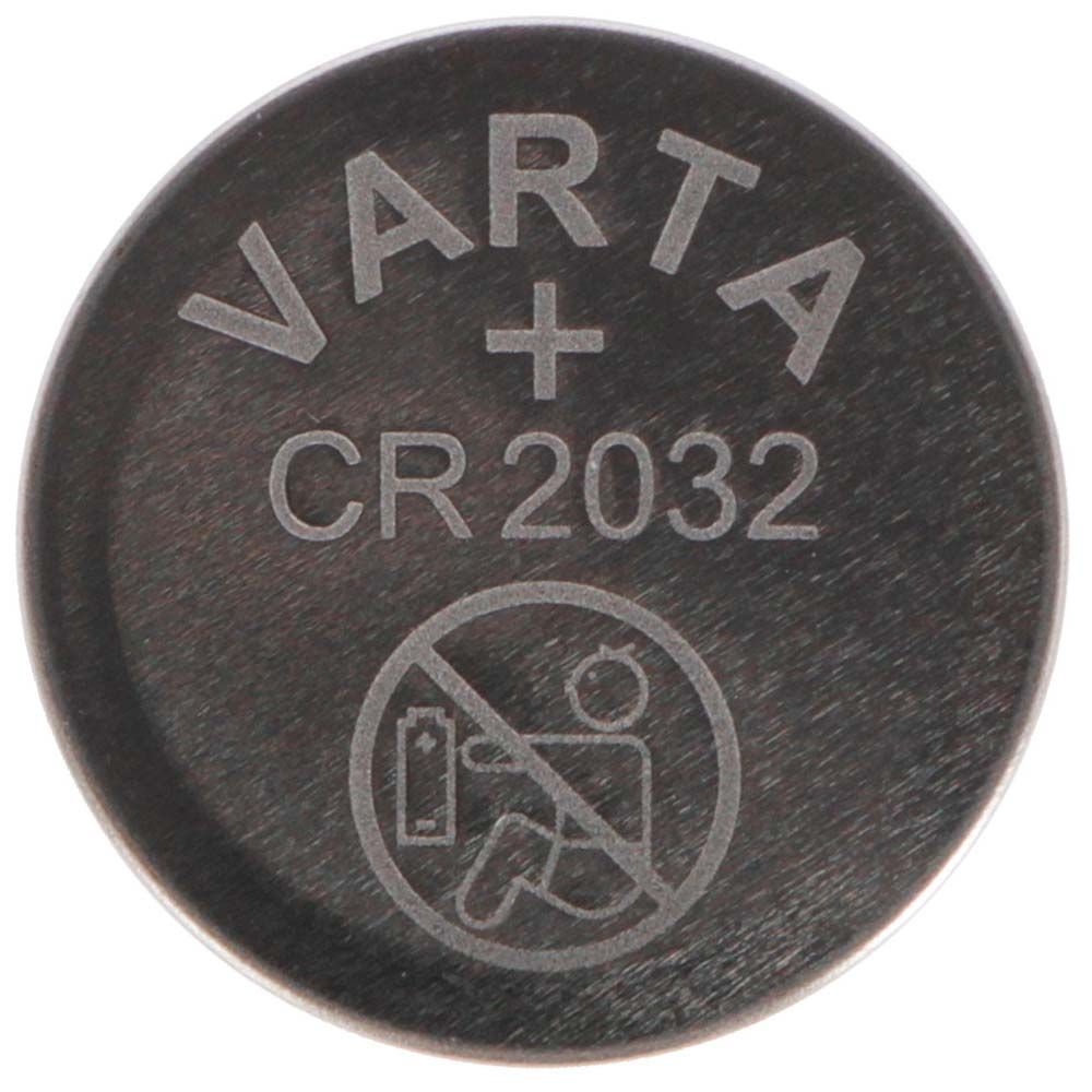 Kerbl Knopfbatterie CR2032, 3 V Lithium-Knopfzelle für Thermometer