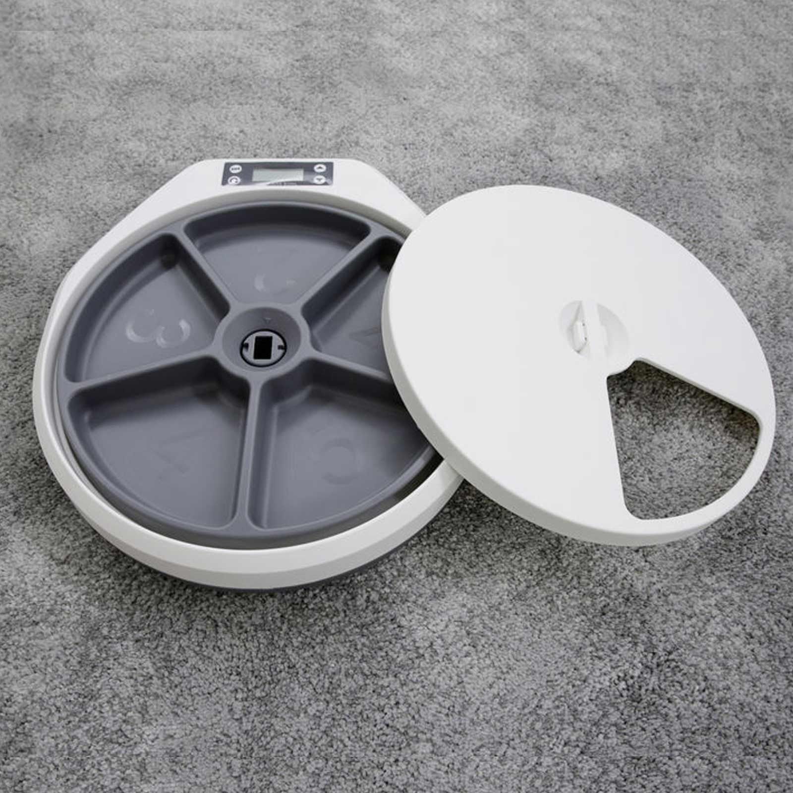 Alimentation automatique pour 5 repas, détail