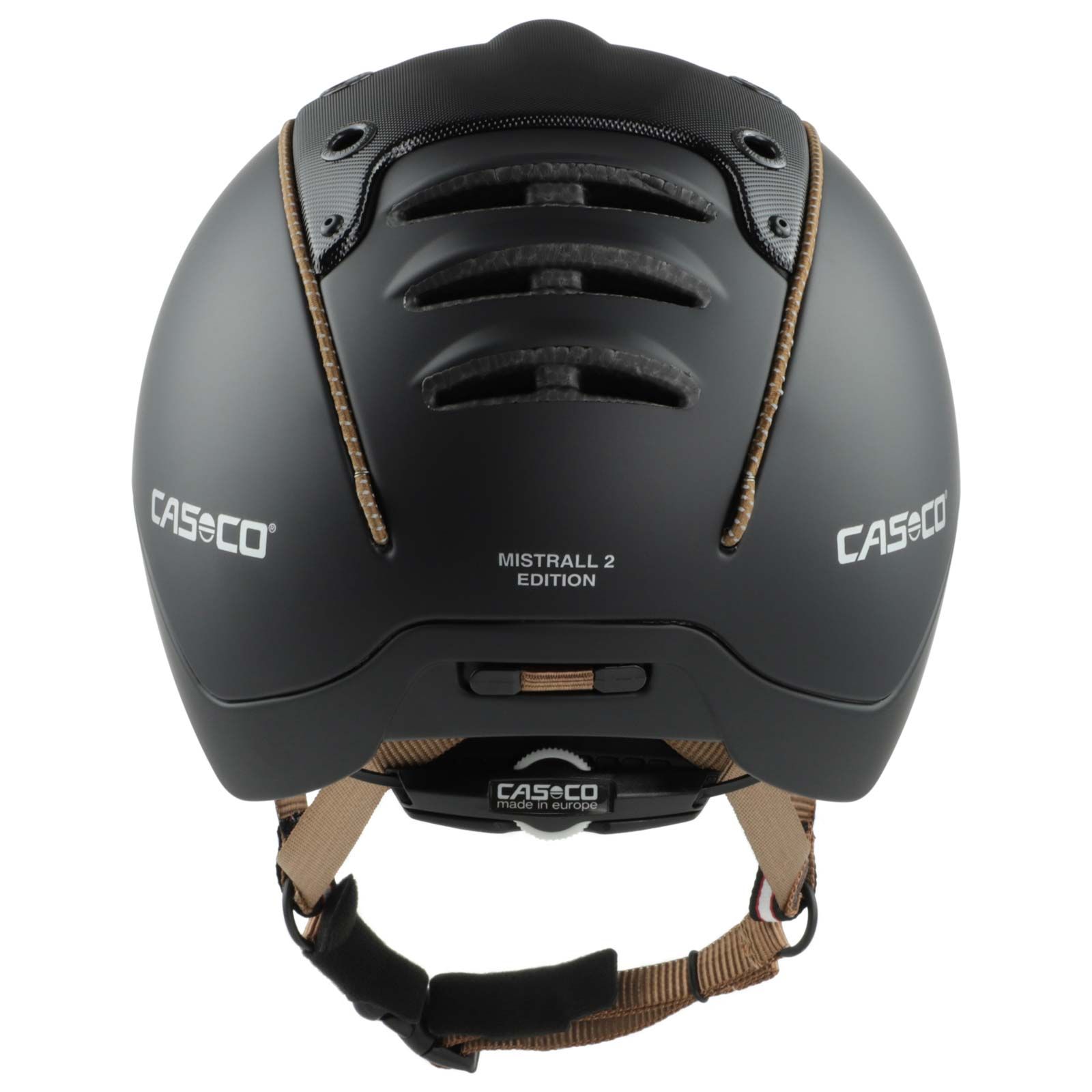 Casco MISTRALL 2 Edition Riding Helmet with Diskfit Vario System, rear view