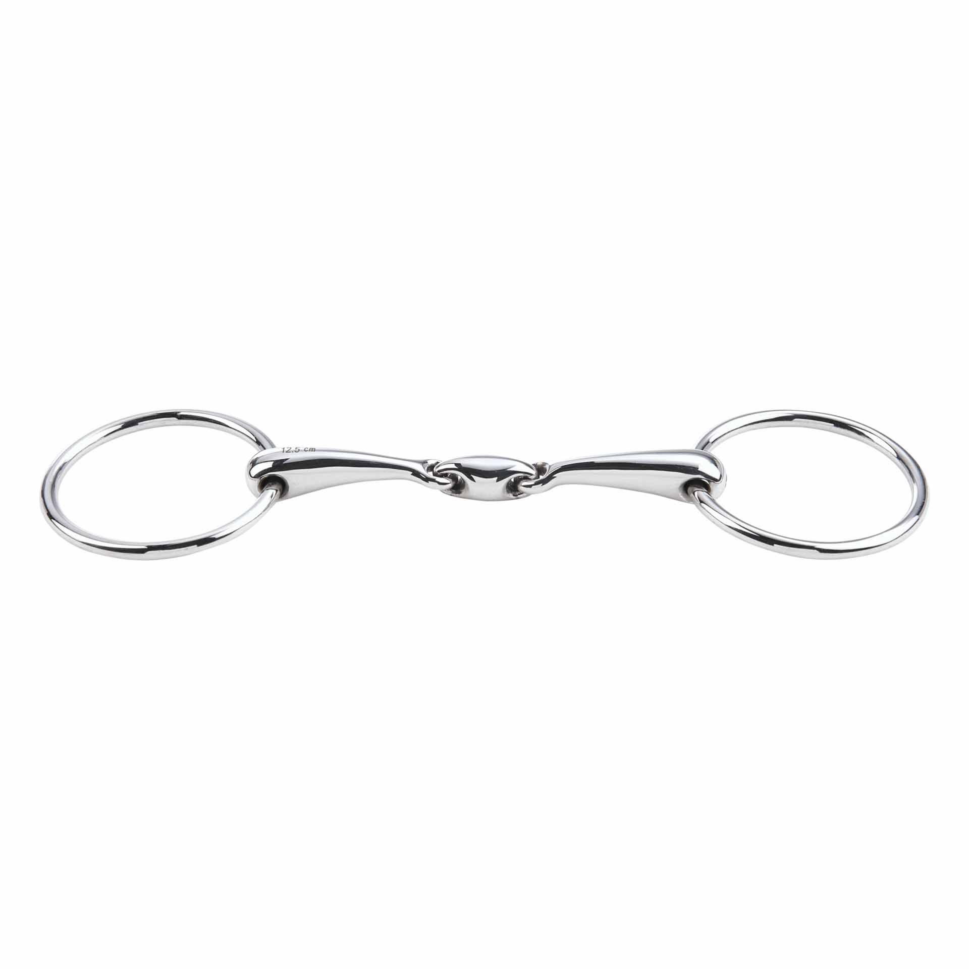 BUSSE Vízi Zabla Rozsdamentes Acélból 14 mm, Duplán Törött, ömlesztett termék