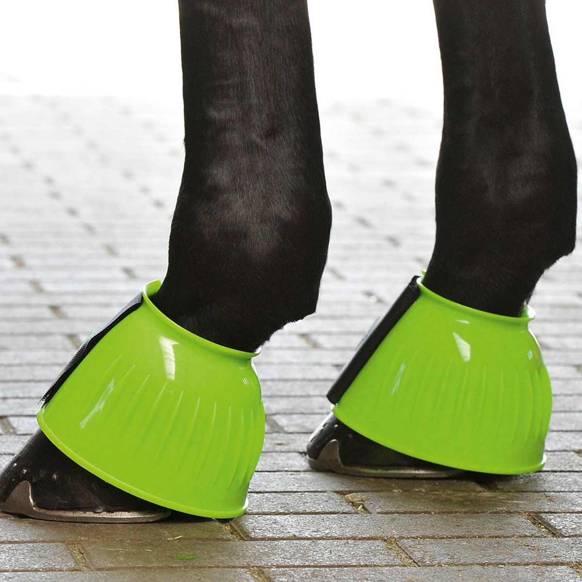 BUSSE Hufglocken STURDY, Pferde-Hufglocken aus Spezial-PVC, lime neon L