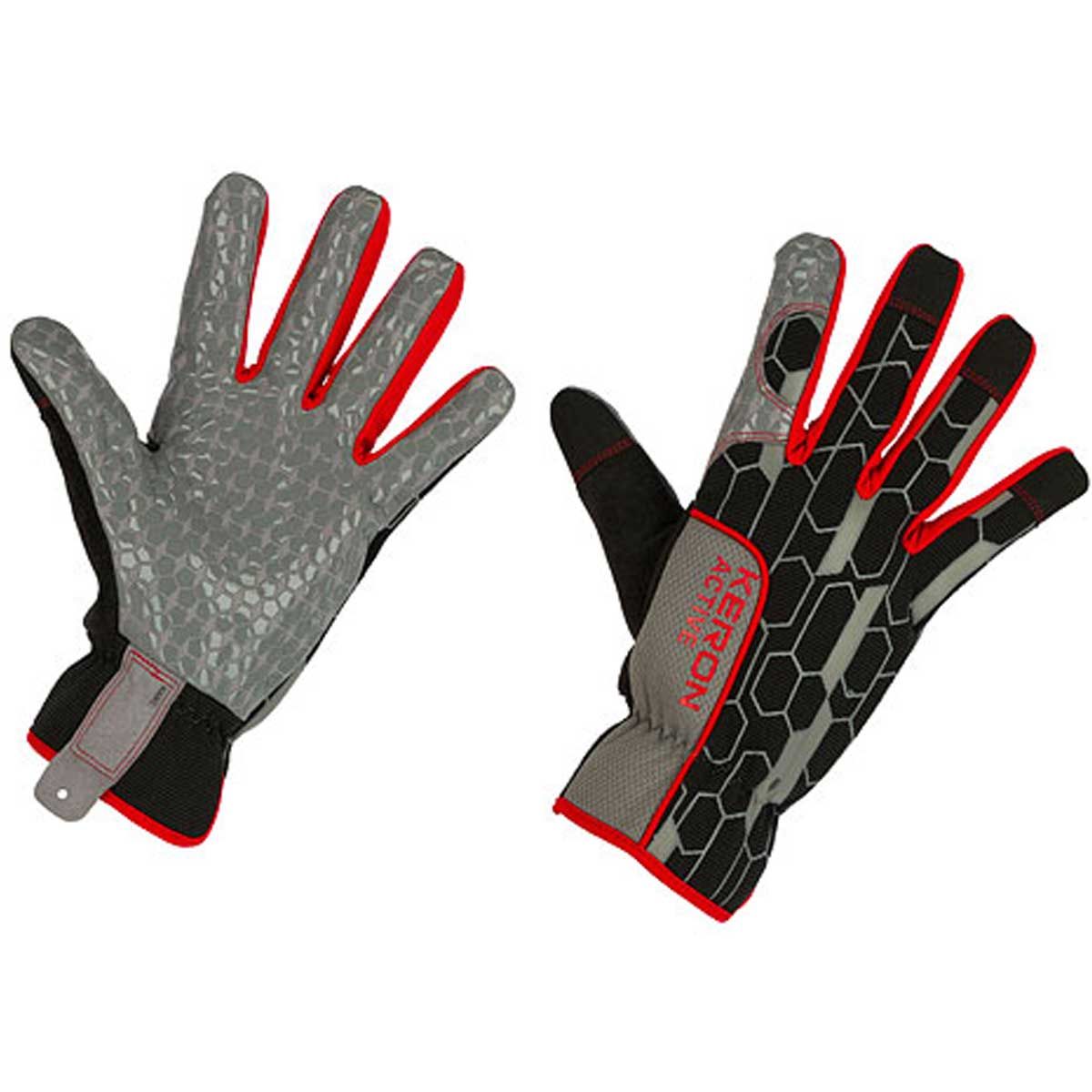 Kerbl Active Mechanic Arbeitshandschuh Horen, Silikon-Grip, Größe 8