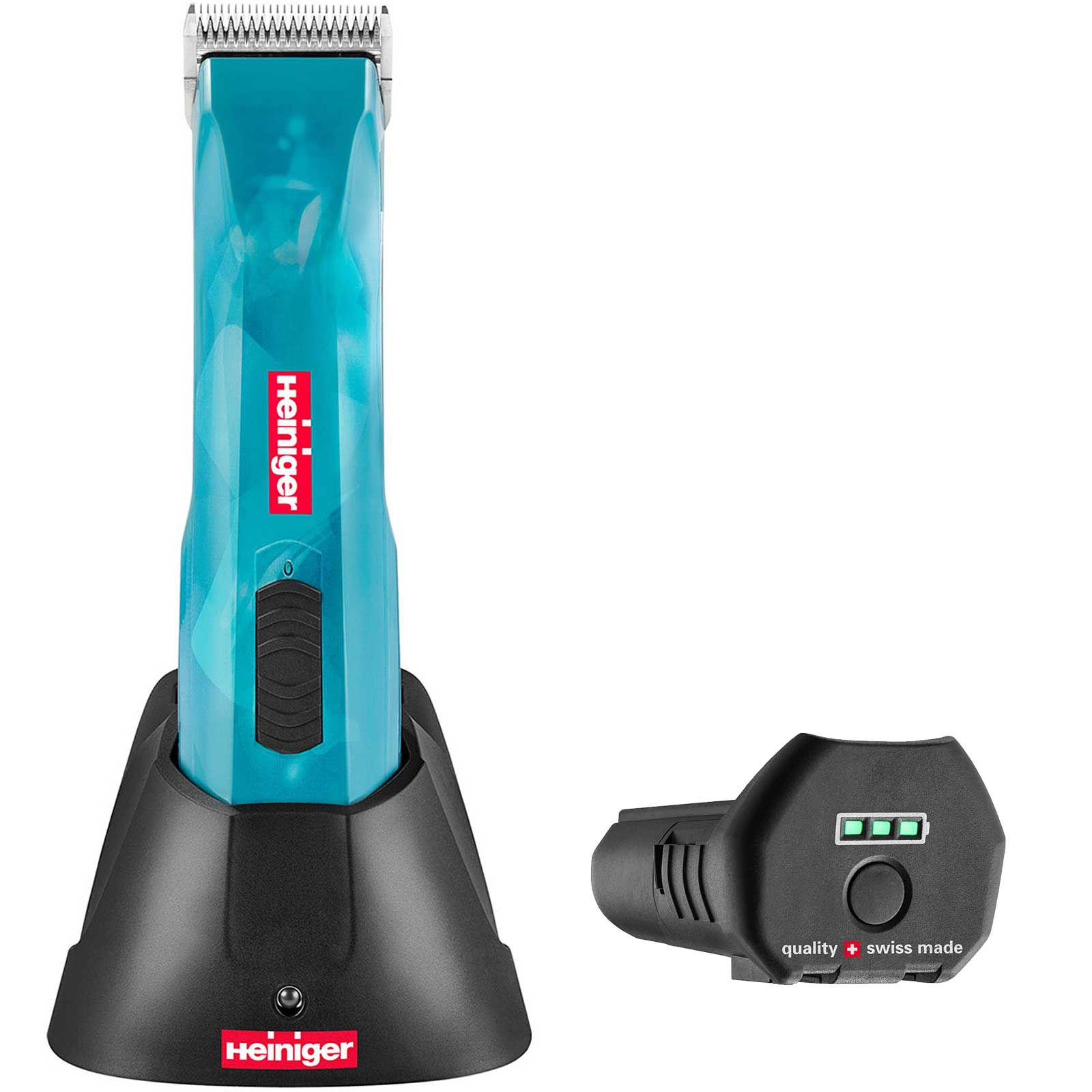 Heiniger Opal klippmaskin för hund, katt & häst, 1 batteri, leveransinnehåll