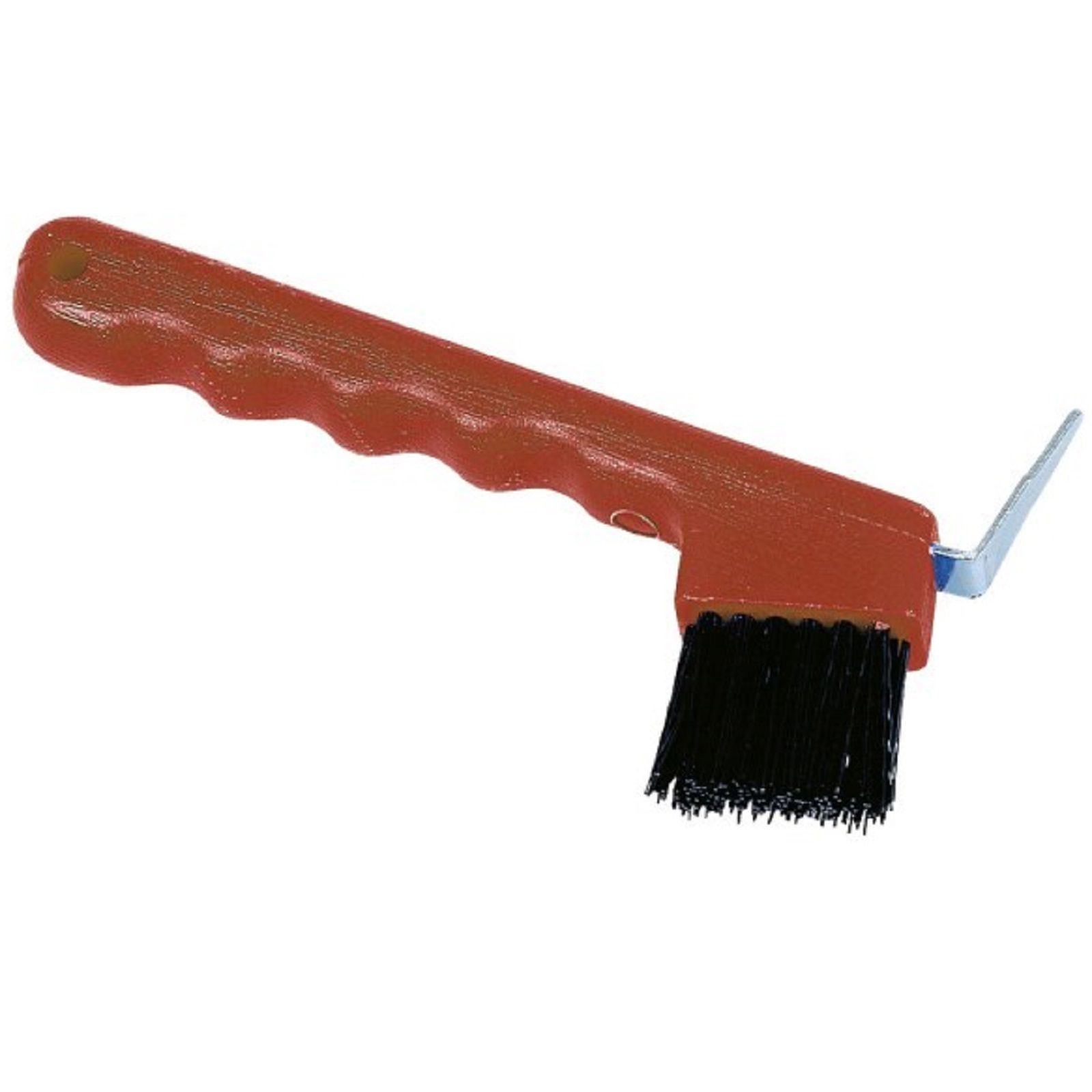 Cure-pieds avec brosse rouge