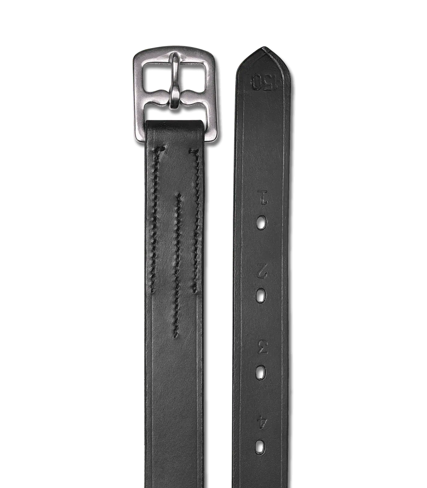 Waldhausen X-Line Steigbügelriemen Leder, 22 mm breit, schwarz 140 cm