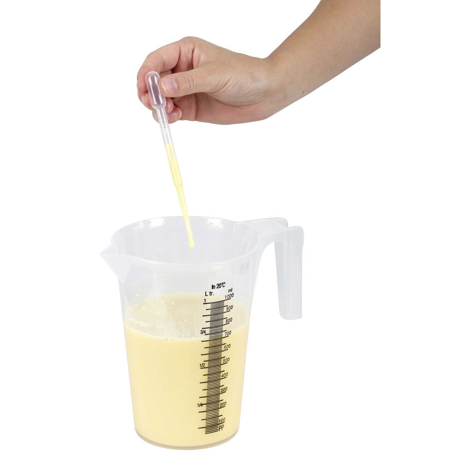 Kerbl Refractometer Colostrum Measuring Device Cow & Horse, in use, held in hand