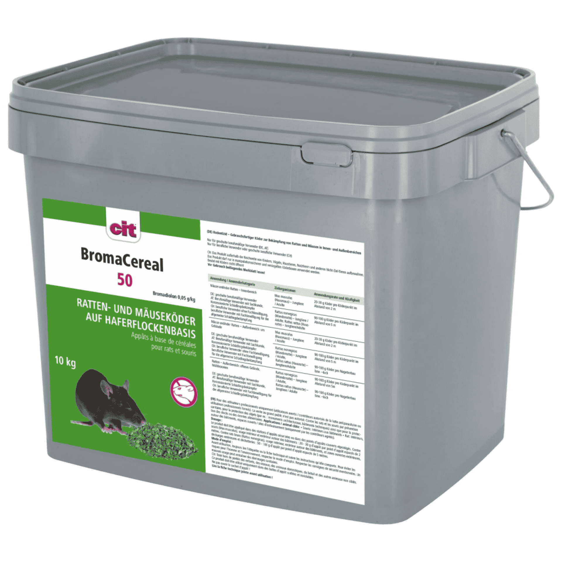 -Rattenfutter, Körnerfutter, Pellets, 10 kg, Haferbasispellet