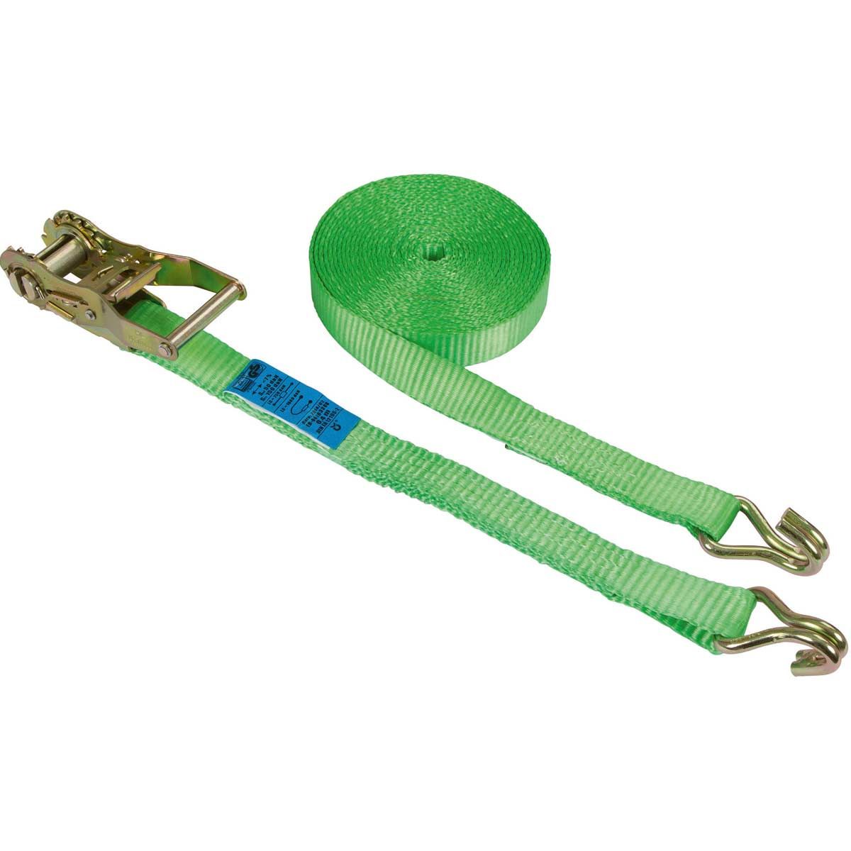 Sangle d'arrimage à cliquet Kerbl 2 pièces, traction 750/1500 kg, 6 m x 25 mm